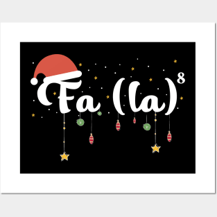 Fa la la 8 - Christmas Funny Posters and Art